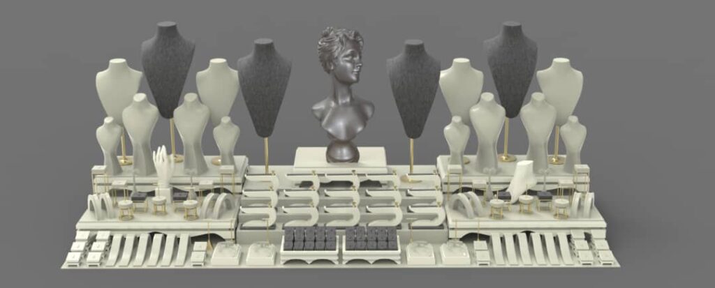 مانکن طلا فروشی (2)